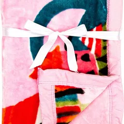 meemee Printed Crib Crib Baby Blanket for Mild Winter image 1