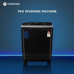motorola 7 kg 5 star rating Midnight Series Semi Automatic Top Load Black image 2