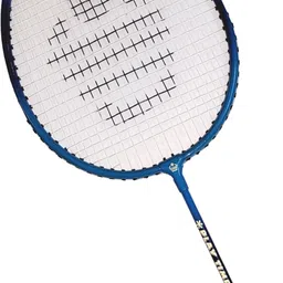 cosco CB-80 Junior (Kids) Badminton Racket With Wrist Band Blue Strung Badminton Racquet image 2