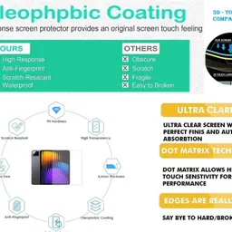 Bigil Tempered Glass Guard for XIAOMI Pad 7 Pro 11.2 inch Tablet, Perfect Fit image 2