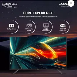 acerpure by acer Elevate Tv 80 cm (32 inch) QLED HD Ready Smart Google TV Bezel-Less | Google OS | VRR | ALLM | Dolby ATMOS image 3