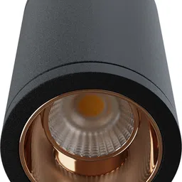 nortek Serena 3W Cylindrical Cob Led Light Black Body Rose Gold Reflector Warm White Surface Ceiling Light Ceiling Lamp image 2
