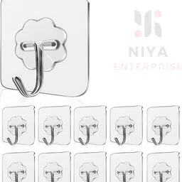 sjk (Pack of 30) New ABS Hook Towel Hanger for Kitchen/Bathroom/Utensil PIN X 1.5 Hook 1-picture-47