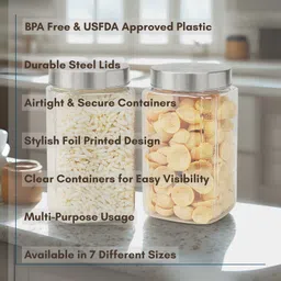 scl steelo Plastic Utility Container - 1000 ml image 3