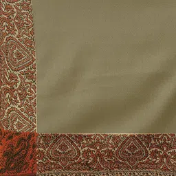 KASHMIRI TREND Polyester Wool Blend Solid Men Shawl image 3