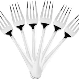 Stainless Steel Premium Quality Baby / Medium Fork set of 6 Pc – (15.5cm L) (1.6mm Thick) Stainless Steel Baby Fork Set-image-39