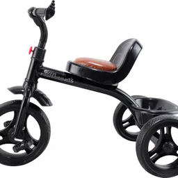 maaluv Tricycle Dual Storage Basket Tokri With Bell Safety Guardrail Seat_Model_ML 105_for Kids|Boys|Girls Age Group 2-5 Years Tricycle image 2