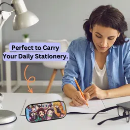 funfob anime anime Art Canvas Pencil Box image 4