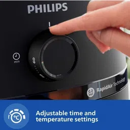 philips Airfryer NA130/00 – 6.2 L XL, Rapid Air Technology, Up to 90% Less Oil Air Fryer image 4