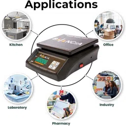 VBR's Group High Accuracy 30Kg Counter Rechargeable Weight Machine with USB for Shop,Home Weighing Scale image 5