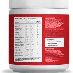 wellversed dynamite Pre-Workout (210g, 15 Servings) | Unleash Explosive Energy Pre Workout image 5