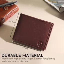 samtroh Men Brown Artificial Leather Wallet image 3