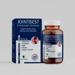 HealthBest Jointbest Joint Health Support Supplement Glucosamine, Chondroitin Msm with OptiMSM Ultra Bone & Joint Strength 60 Tablets-picture-10