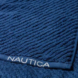 nautica Grey Memory Foam Anti-Skid Solid Bath Mat - Large image 5