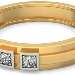 avsar AVR516YBR 14kt Cubic Zirconia Yellow Gold ring image 5