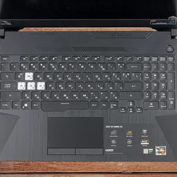 Saco Transparent,Silicone Skin Keyboard Cover for ASUS TUF A15 TUF506IV TUF506IU 15.6"/F17 FX707 FX707ZM 17.3" Gaming Laptop Keyboard Skin image 2