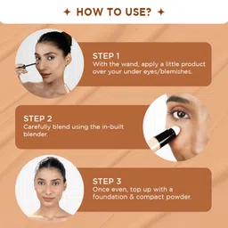 bellavita Hydmatte FX - Magic Concealer with SPF 20 and PA ++++ with Full Coverage Concealer image 4