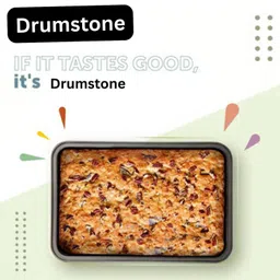 drumstone Multipurpose Design – This Cs. bakedish is perfect for baking cakes, pasta Iron Cake Server image 4