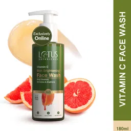 lotus botanicals Vitamin C Skin Brightening |Deep Cleanses & Brighten Skin|All Skin Type Face Wash-picture-27