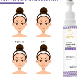 7 days Natural Bright Under Eye Cream, Fades Dark Circle & Pigmentation image 3