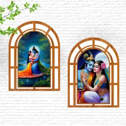 shree sanwariya crafts Modern Eye-Catching Art Design Wall Hanging for Home Decor Gift Item image 2