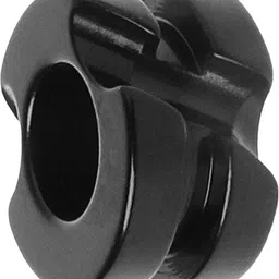 nema Archery Peep Sight Shot Aluminum Alloy 3/16 Hunting View-Pack of Two - Red Shoot-through Arrow Rest image 2