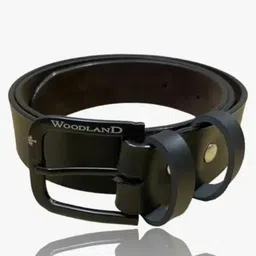 noori Men & Women Formal Black Genuine Leather Belt image 2