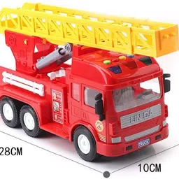 ntw Friction Power Version Fire Fighter Truck With Light & Sound NTW8 image 2