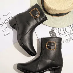 shoetopia Boots,Casual,Party Wear, Daily Wear, Trendy, Comfortable Stylish Boots for Girls Boots For Women image 2