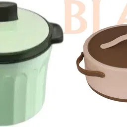 blal Plastic Thermoware Casserole Set | Insulated Hot Pot for Kitchen & Dining Pack of 2 Thermoware Casserole Set-picture-39