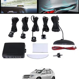 ccmm Black 4pcs Compact Design Reverse Parking Sensor For Vehicle-77 Universal Black Car Safety Parking Camera 4 Pcs-77 Parking Sensor-picture-17