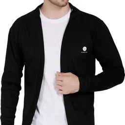 faricon Men Full Sleeve Black, Yellow, Red, Grey, White, Blue Shrug image 3