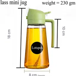 lotspek 500 ml Cooking Oil Dispenser image 2