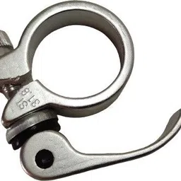 geoman Quick Release Seat Post Bolt Binder Clamp 31.8mm 34.9mm Steal Brake Shoe image 2