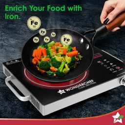 wonderchef Ferro Light Weight Fry Pan 18 cm diameter 0.64 L capacity image 4