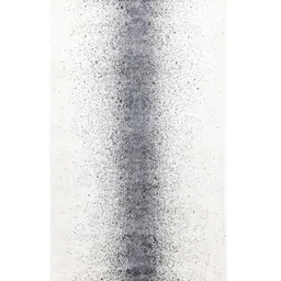 neu looms Grey Abstract Viscose 9 x 12 Feet Hand Woven Carpet image 3