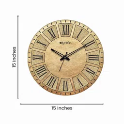 olive tree 12 Inches Classic Wooden Clock image 3