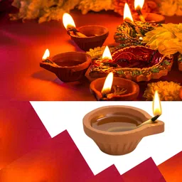 nixra Stoneware (Pack of 24) Table Diya Set image 5