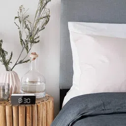 aaradhyenterprises Digital White Clock image 4