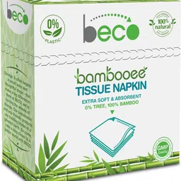 beco Bambooee Tissue White Paper Napkins-picture-11