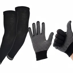 pirene Combo Gloves and sleeves Batting Gloves image 1