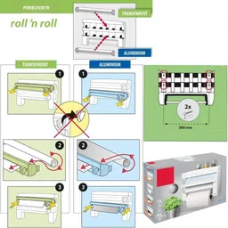 bravix 4-in-1 Tissue Rack – Roll Metal & Covering Organizer 4in1paperdispenser51 Paper Dispenser image 4