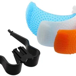 fotokina 3-Color Pop-Up Hot-Shoe Flash Diffuser Set for DSLR Cameras DSLR Cameras Diffuser-picture-29