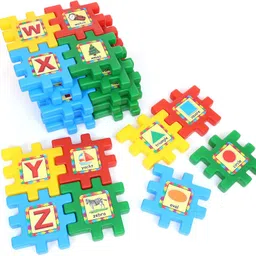 speedfox Learning Blocks for Kids | Educational ABC Puzzle Building Toy | Blocks for kids image 2
