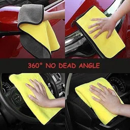 crazycreations Microfiber Vehicle Washing Cloth image 2