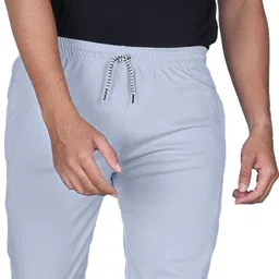 clotvin trend Pack of 2 Men Striped Black, Grey Track Pants image 5