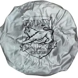 MARUTI GYPSY STEPNEY COVER | F 78-15 TYRE SIZE FITTING ONLY | SILVER COLOUR Wheel Cover For Maruti Gypsy-image-9