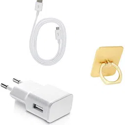sarvin Wall Charger Accessory Combo for Lava Z90-picture-12
