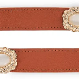 Women Brown Nylon Belt-image-11