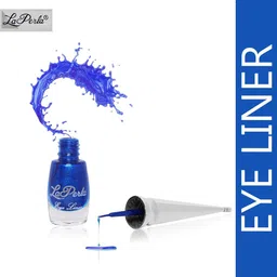 la perla (LP-BRS-NPELCMB06-3165) CH Flower Multicolor Nail Paint and BRS Eyeliner Combo image 4